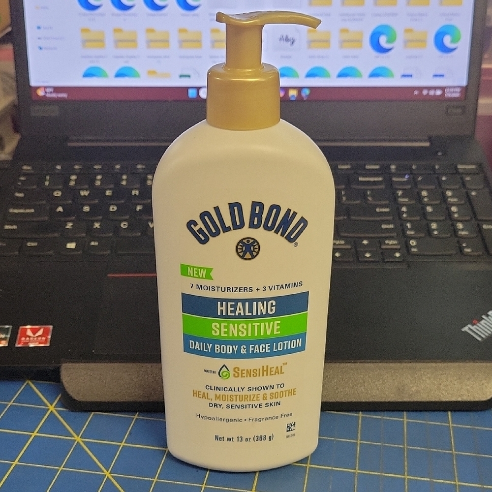 Gold Bond Healing Sensitive Lotion 388ml New